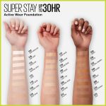 Maybelline Super Stay Full Coverage Liquid Foundation Active Wear Makeup, Up to 30Hr Wear, Transfer, Sweat & Water Resistant, Matte Finish, Medium Beige, 1 Count - Image 3